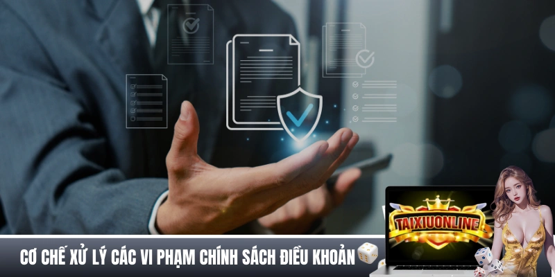 Cơ chế xử lý các vi phạm chính sách điều khoản